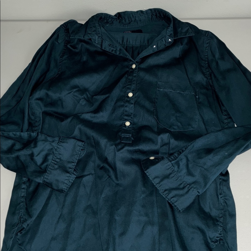 GAP Deep Teal Button-Up Shirt